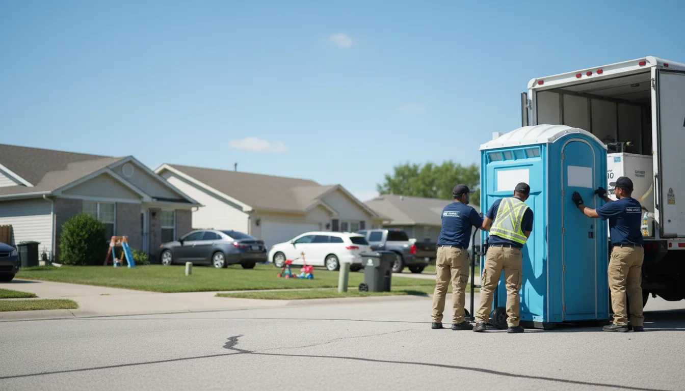 Standard Porta Potty Rentals in Greenview, IL near me